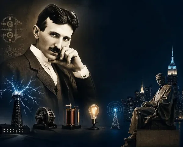 Nikola Tesla i simboli razvoja električne energije
